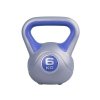 Hantla kettlebell inSPORTline Vin-Bell 6 kg ∙ powłoka winylowa ∙ gumowe podkładki ∙ stabilny chwyt ∙ antypoślizgowa